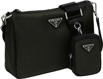 Sacoche Prada Noir nylon  facture