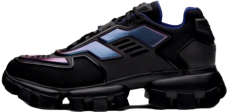 Sneakers Prada cloudbust bleu Anthracite facture