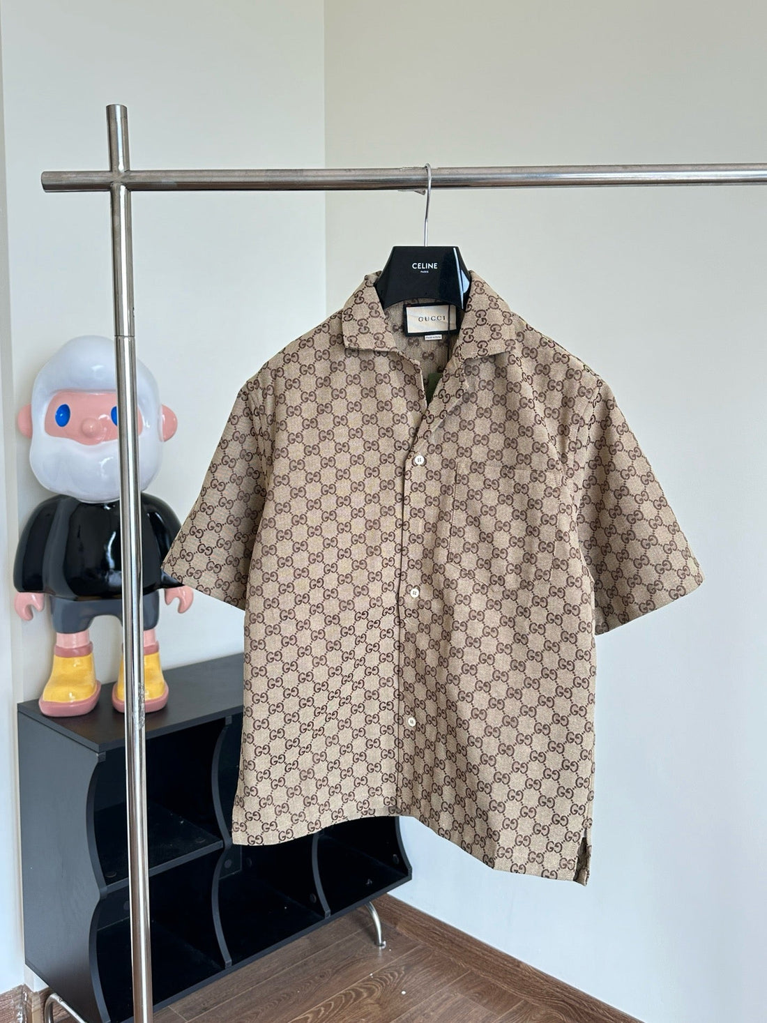 Chemise GUCCI marron