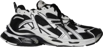 Balenciaga Runner noir white facture