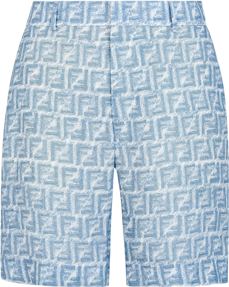 Short FENDI soie blue