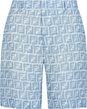 Short FENDI soie blue