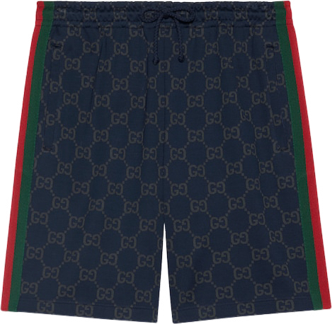 GUCCI JERSEY COTTON JOGGING SHORTS