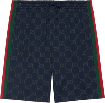GUCCI JERSEY COTTON JOGGING SHORTS