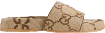 GUCCI mules en toile gg  facture