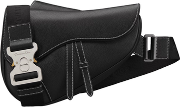 Sac saddle surpiqure blanche  facture