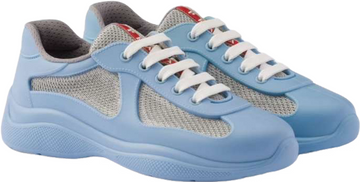 Sneakers Prada America´s Cup black Gomme & tissu bike