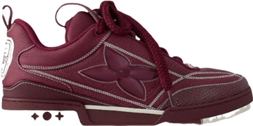 Sneakers  Lv Skate bordeaux facture