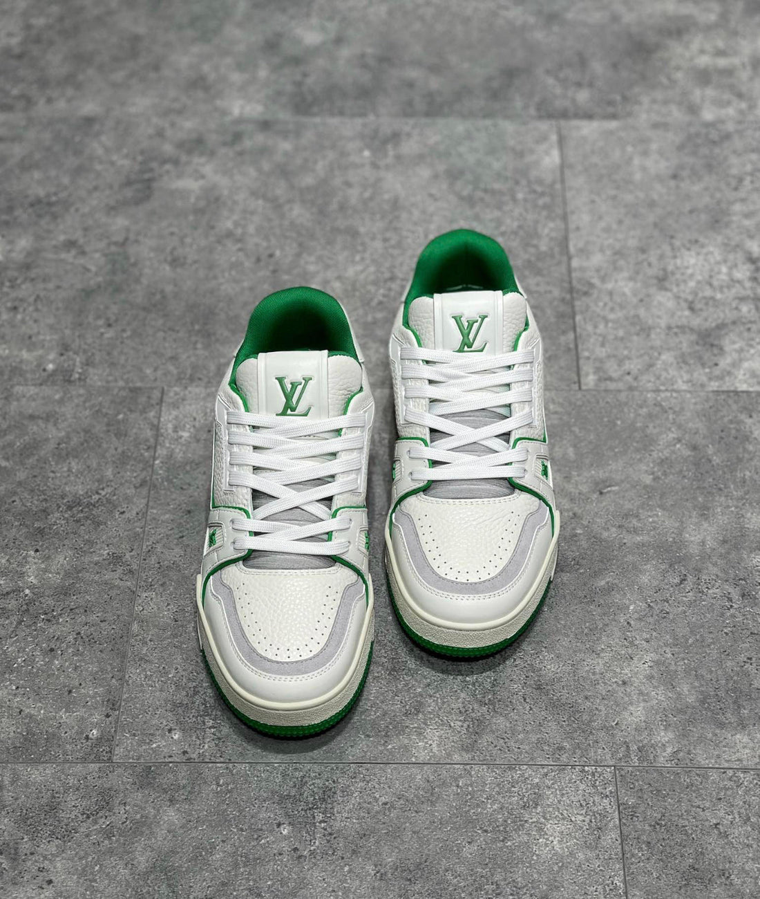 Sneakers Lv trainers verte facture