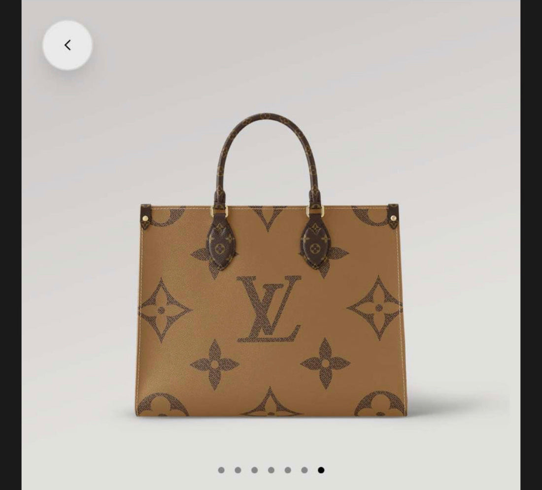 Sac Lv OnTheGo brown facture