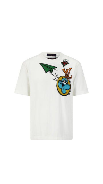 T shirt Lv blanc