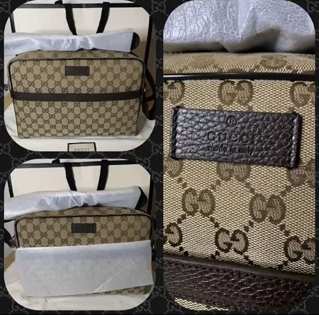 Sacoche GUCCI ancienne collection grande taille facture