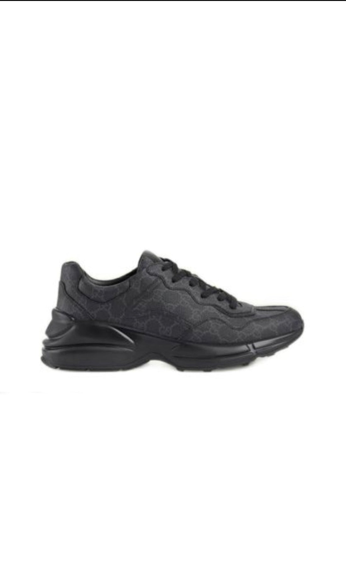 Sneakers Gucci Rython black facture