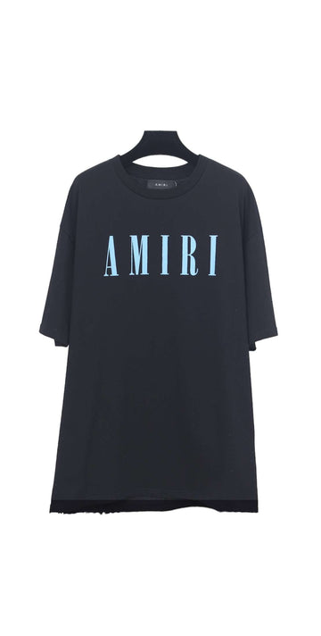 t-shirt Amiri noir et bleu