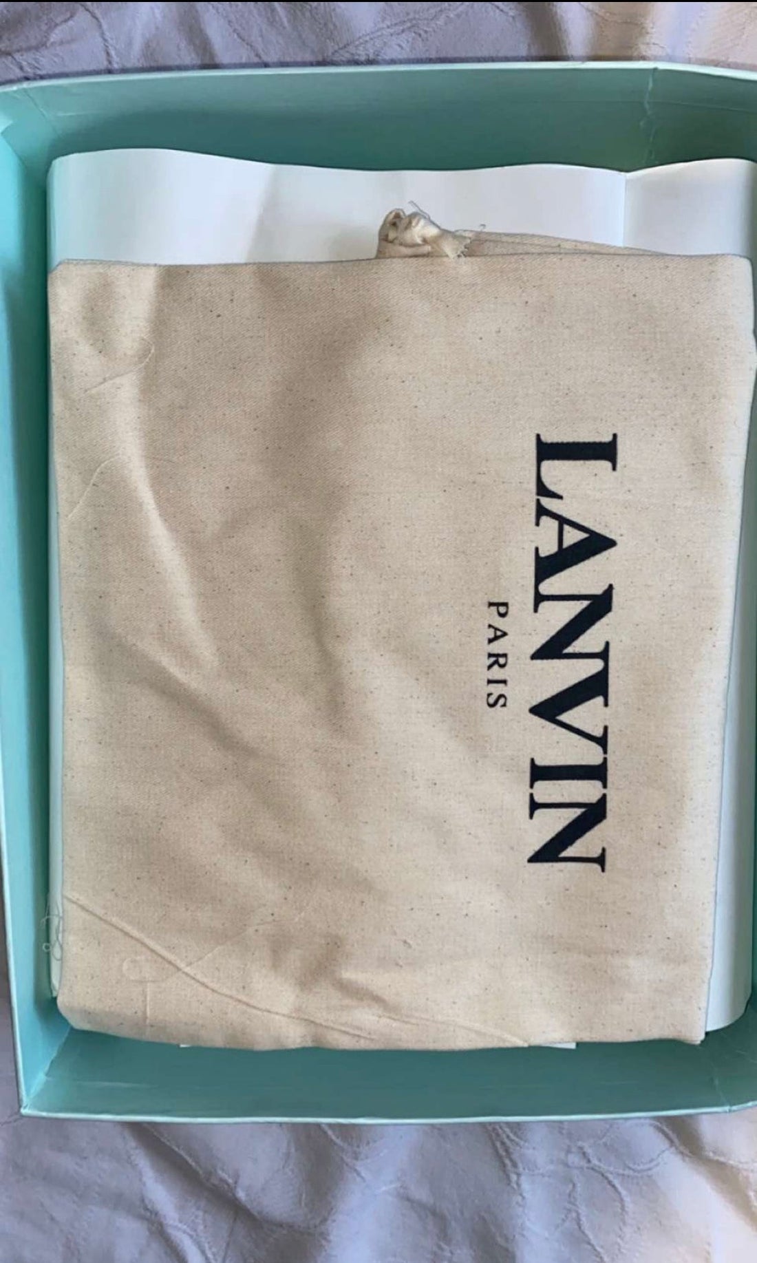 Sneakers Lanvin white red   facture