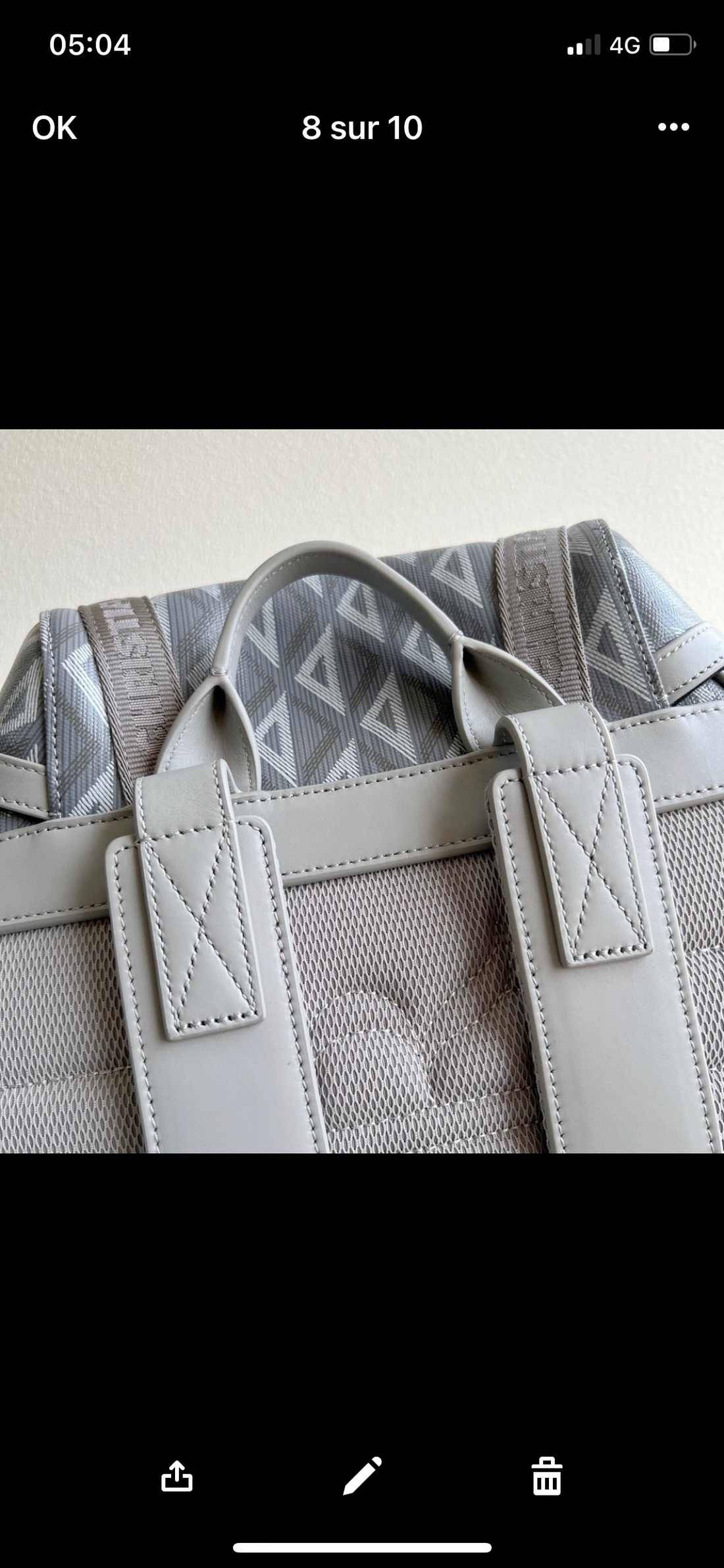 Sac À dos CD Gris facture