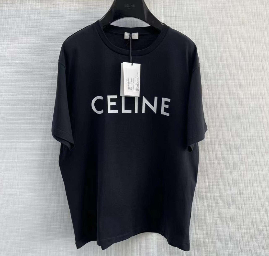 T shirt Celine noir