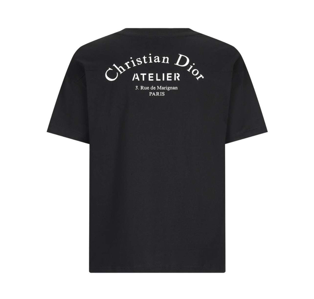 T shirt CD atelier noir